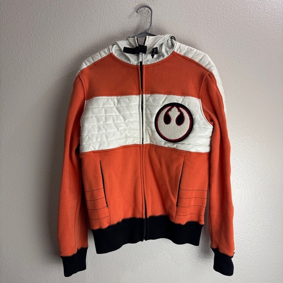 Star Wars Wing Pilot Hoodie By Marc Ecko Size Small Vintage - Picture 1 of 14